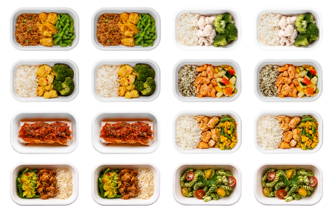 Afvallen - Chicken Tonight Pack – 16 Maaltijden – 8 Smaken
